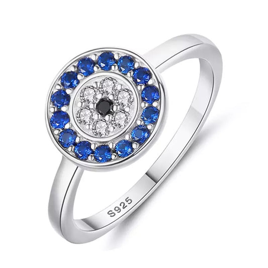 Round Eye Ring (Sterling Silver)